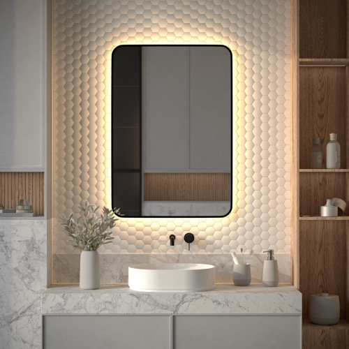 Зеркало в ванную Defesto AURA DF 2979 70х100 - фото 3