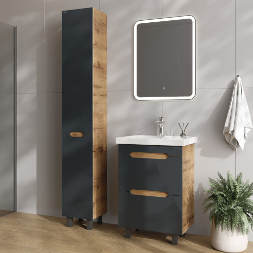 Шкаф-пенал Onika Айленд 403084 30х27х190 - фото 2