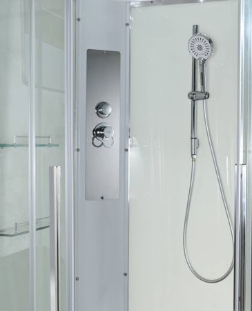 Душевая кабина AvaCan K K2080N 80х80 прямоугольная без крыши ориентация универсальная