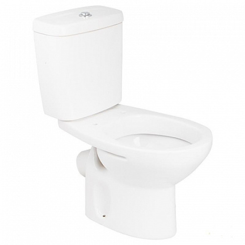 Унитаз-компакт напольный с бачком Roca Mitos 734Q39A000 белый без сиденья смыв торнадо - фото 2