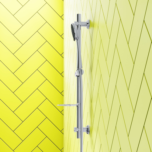 Душевой гарнитур Dorff Norma D0101000 настенный хром/серый - фото 3