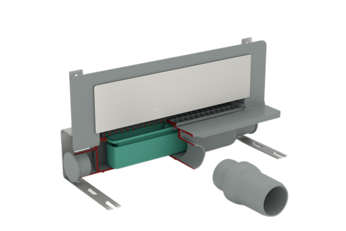 Душевой лоток OMP Tea Intramura 975.101.8 в пол - фото 2