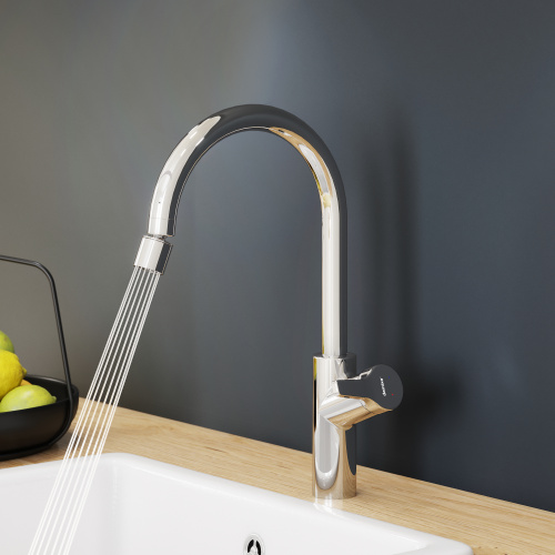 Смеситель для кухни Damixa Eclipse 310722000 на мойку хром - фото 4