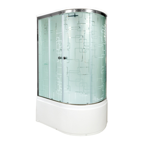 Душевая кабина AvaCan EM5012L 120х90 асимметричная с крышей ориентация левая - фото 2