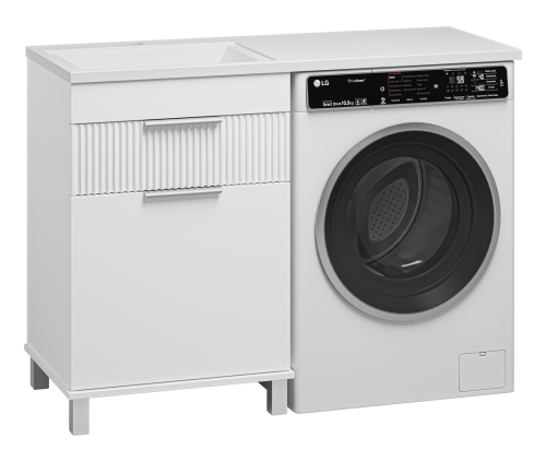 Тумба под раковину Brevita Enfida ENF-07060-011Я 58х48х76 напольная - фото 5