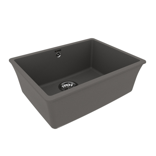 Кухонная мойка LeMark Sinara 540-u 9910077 54х42 цвет серый поверхность матовая - фото 2