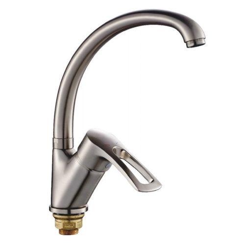 Смеситель для кухни Cron CN77318-RS на мойку сатин - фото 2