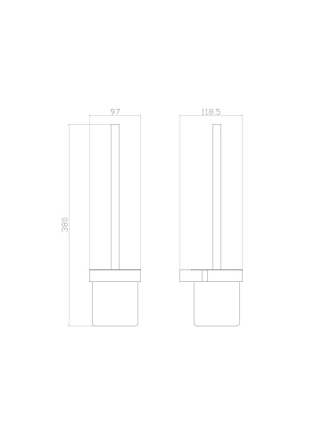 Ершик Wonzon & Woghand Carbon WW-7729 - фото 2