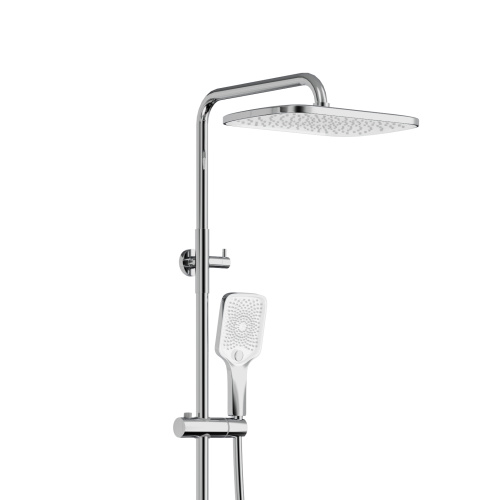 Душевая стойка Tokito Rain TOK-RAI-1019 настенная цвет хром - фото 2