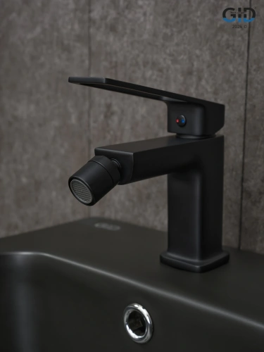 Смеситель Gid Cascada Niagara L057-BM-B (L057BMB) на биде черный матовый - фото 2