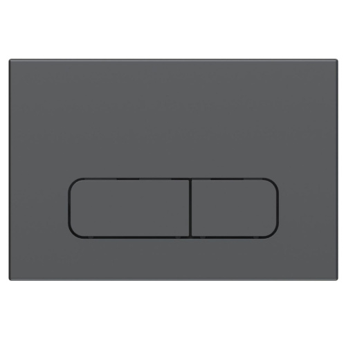 Клавиша смыва механическая Vincea VFP-002GM цвет вороненая сталь