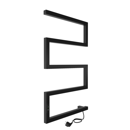 Полотенцесушитель Indigo Sparta DGS80-50BRRt 50х83 электрический черный муар - фото 3