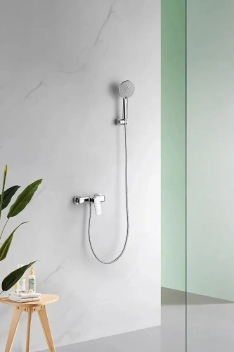 Смеситель для душа Arrow AG3503CP настенный хром с душевым гарнитуром - фото 2