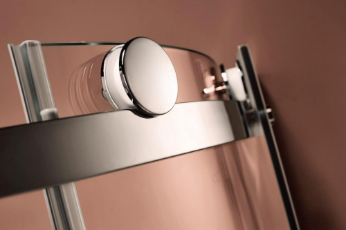 Душевой уголок Cezares STYLUS-M STYLUS-O-M-R-2-90-C-Cr 90х90 стекло прозрачное профиль хром глянцевый без поддона - фото 5