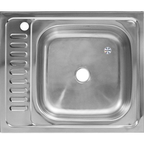 Кухонная мойка Melana 127 t R (*20) 60х50 цвет хром поверхность полированная