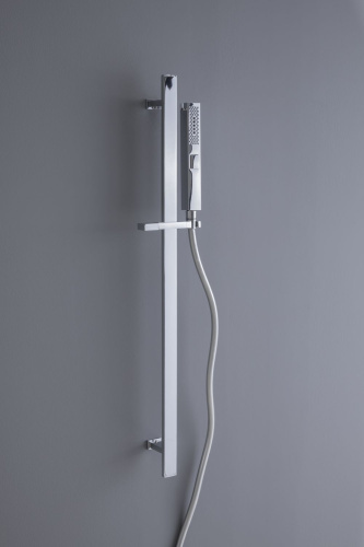 Душевой гарнитур Allen Brau Infinity 5.21013-00 настенный хром - фото 4