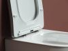 Унитаз подвесной Ceramica Nova FORMA CN3009 белый с сиденьем микролифт безободковый душевой смыв