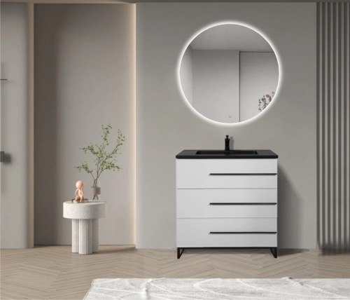 Тумба с раковиной Parly Bella Bella-T90 89х47х75 подвесная