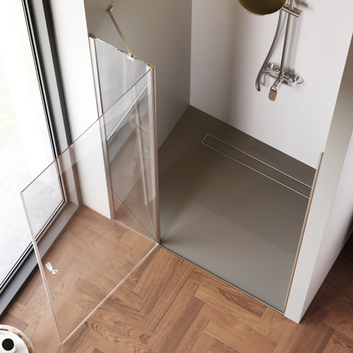 Душевая дверь Am.Pm Sunny W87G-120-1P-MT 120х190 стекло прозрачное профиль хром матовый - фото 4