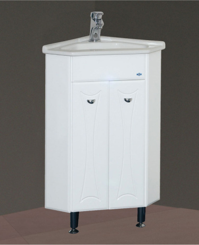 Тумба под раковину Misty Лотос Э-Лот01040-01Уг 40х40х74 напольная - фото 2