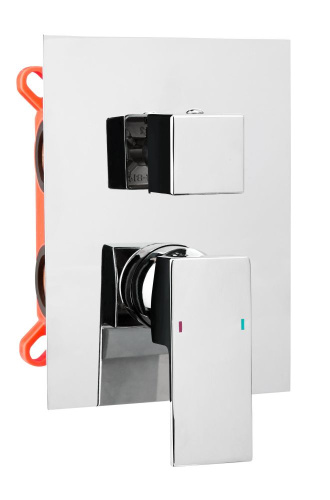 Смеситель для душа AQG Bold 01BOL352CR встраиваемый в стену хром