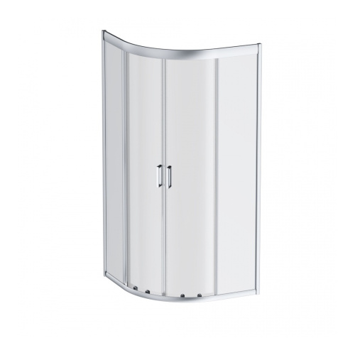 Душевой уголок Am.Pm Gem W90G-401-080WT 80х80 стекло прозрачное профиль хром матовый без поддона - фото 2