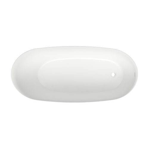 Ванна акриловая Wellsee Paradise Story 236601000 170х77 отдельностоящая нестандартная с ножками - фото 3