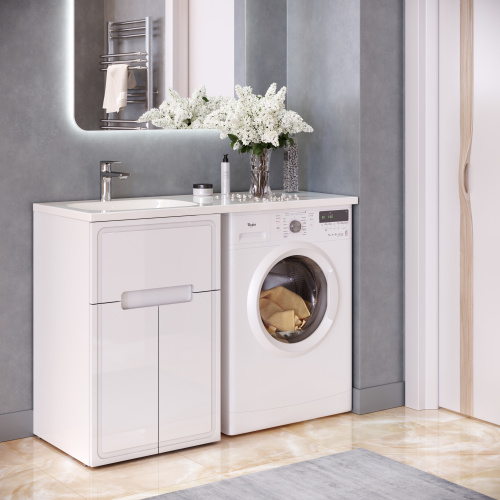 Тумба под раковину Taliente Olejo TA-MBO-60NR-blanco 55х48х88 напольная - фото 3