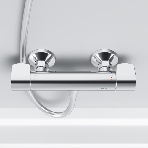 Смеситель для душа Am.Pm X-Joy F85A40000 настенный хром - фото 4