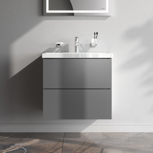 Тумба под раковину Am.Pm Gem M90FHX06022GM 60х41х54 подвесная цвет графит матовый