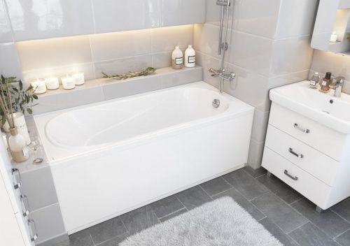 Ванна акриловая Santek Касабланка M 1WH501530 150х70 пристенная прямоугольная без каркаса - фото 5