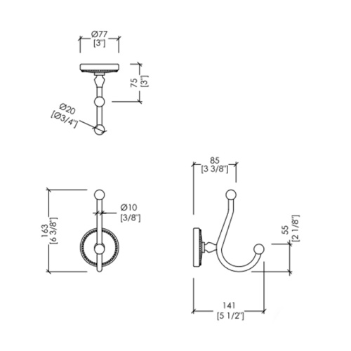 Крючок Devon Devon Dorothy DOR413OT - фото 2