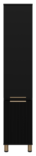 Шкаф-пенал Brevita Enfida ENF-05035-020P 35х34х165 напольный/подвесной цвет черный - фото 2