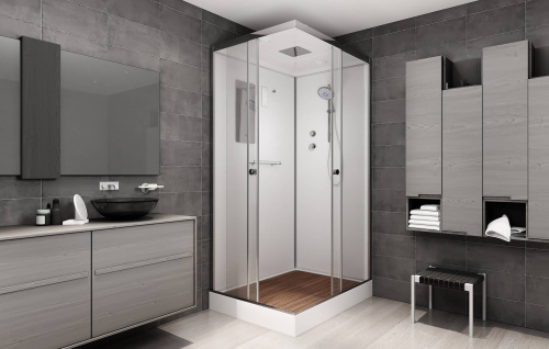 Душевая кабина AvaCan K402S 120х90 прямоугольная с крышей ориентация универсальная - фото 2