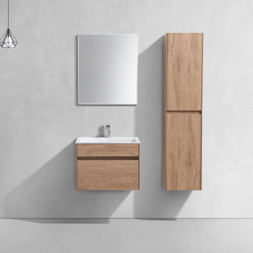 Тумба под раковину Vincea Chiara VMC-2C600NO 60х50 подвесная цвет коричневый - фото 2