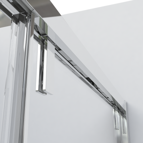 Душевая дверь Vincea Lugano VDS-1L160CL-1 160х195 стекло прозрачное профиль хром глянцевый - фото 2