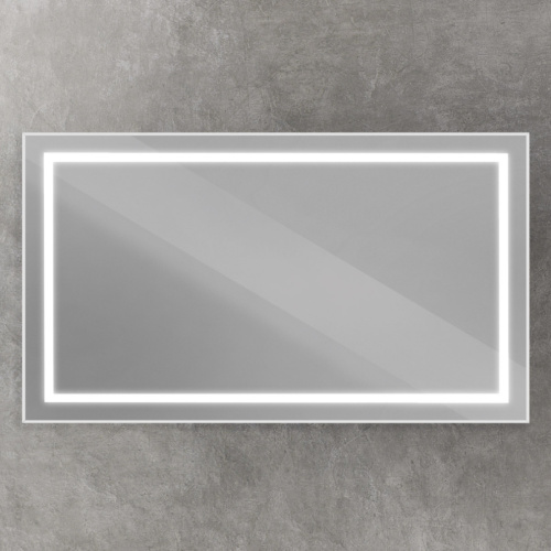 Зеркало в ванную BelBagno Kraft SPC-KRAFT-1400-800-SENS-AL 140х80 цвет серый - фото 3