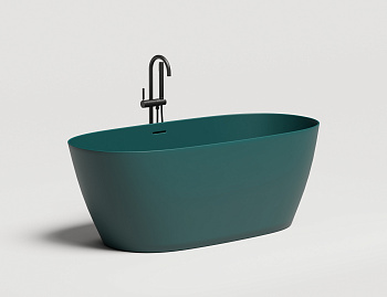 Ванна из искусственного камня Salini SOFIA 102521MF 165х75 отдельностоящая овальная