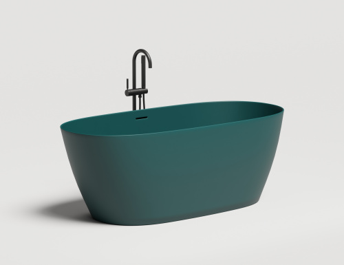 Ванна из литьевго мрамора Salini SOFIA 102511G 165х75 отдельностоящая овальная