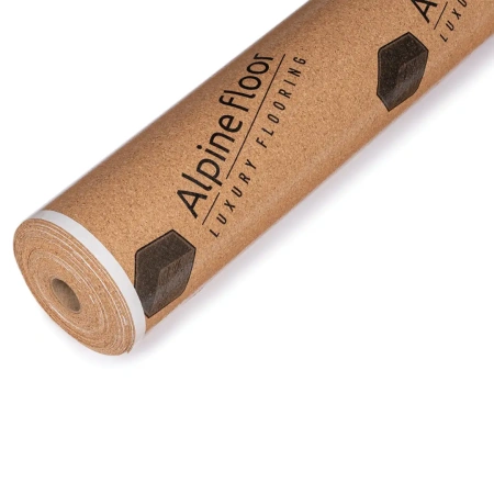 Подложка пробковая Alpine Floor Soft Cork С-01 10000х1000 толщина 1,5 мм