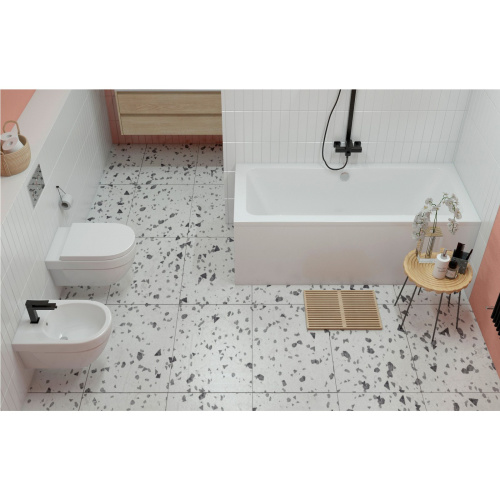 Ванна акриловая Lavinia Boho Pure 37100080 180х80 встраиваемая прямоугольная без каркаса - фото 5