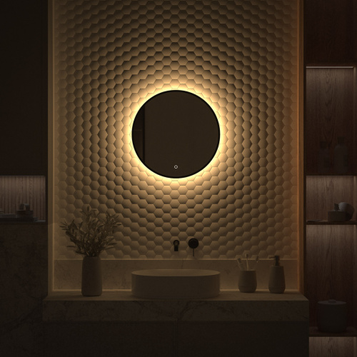 Зеркало в ванную Defesto AURA DF 2992S 50х50 - фото 5