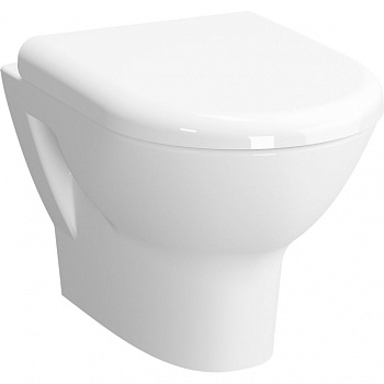 Чаша унитаза подвесная Vitra Zentrum 5795B003-0075 цвет белый без сиденья каскадный смыв