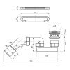 Слив-перелив для ванны Wellsee Useful Extras 231924000 черный