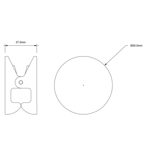 Крючок Decor Walther Pinch 907474 - фото 2