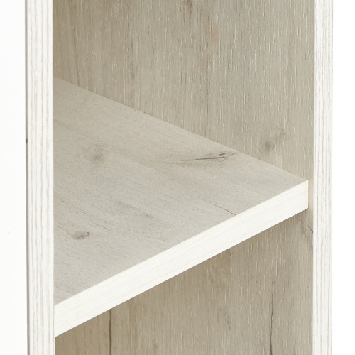 Шкаф Aquaton Флай 1A237903FAX1R 35х24х91 подвесной цвет дуб светлый - фото 4