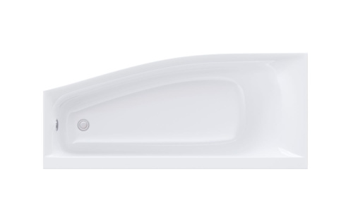 Ванна из литьевго мрамора Astra-Form Скат 01010014 170х75 пристенная асимметричная с ножками - фото 2