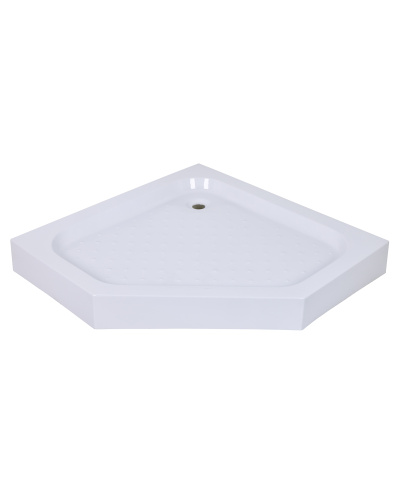 Душевой поддон Agger A03-090TCR/T 88х88 акрил белый с ножками и каркасом - фото 2