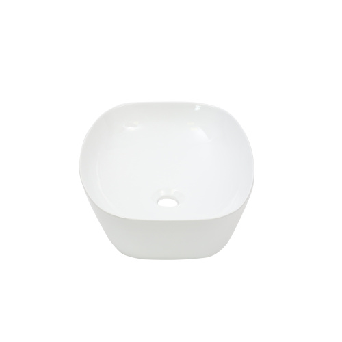 Раковина из сантехнического фарфора Melana 320352-805 51х39 накладная цвет белый без отверстий под смеситель - фото 5