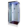 Душевая кабина AvaCan K409SLED 90х90 квадратная с крышей ориентация универсальная